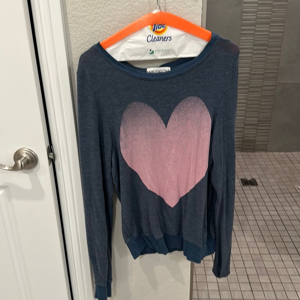 Wildfox heart shirt